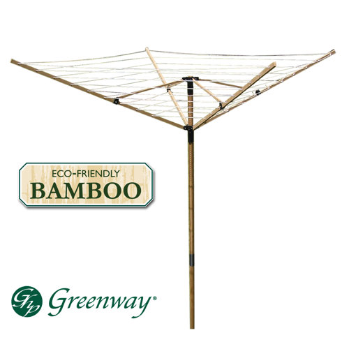 Greenway Deluxe Umbrella Clothesline & Reviews Wayfair
